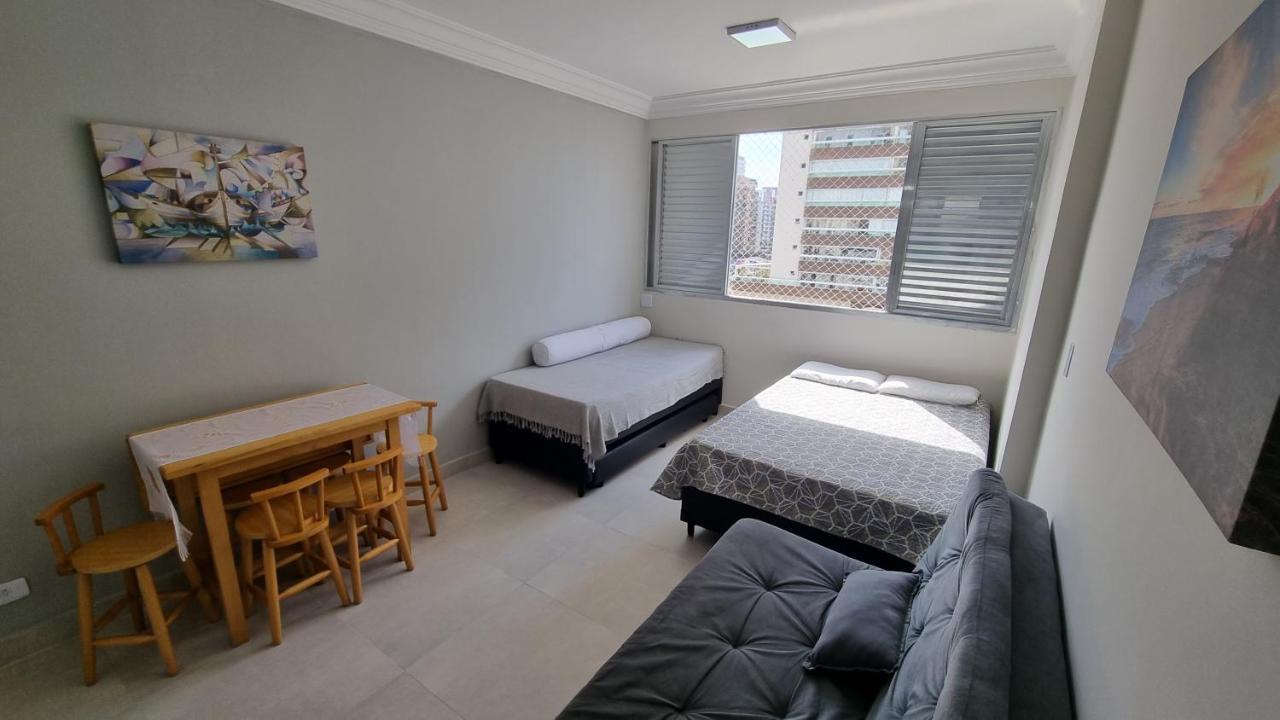 Apartamento Kit Praia Grande Na Guilhermina Frente Mar 아파트 외부 사진