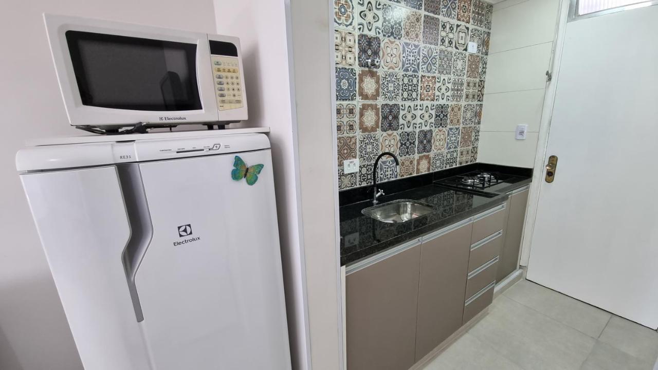 Apartamento Kit Praia Grande Na Guilhermina Frente Mar 아파트 외부 사진