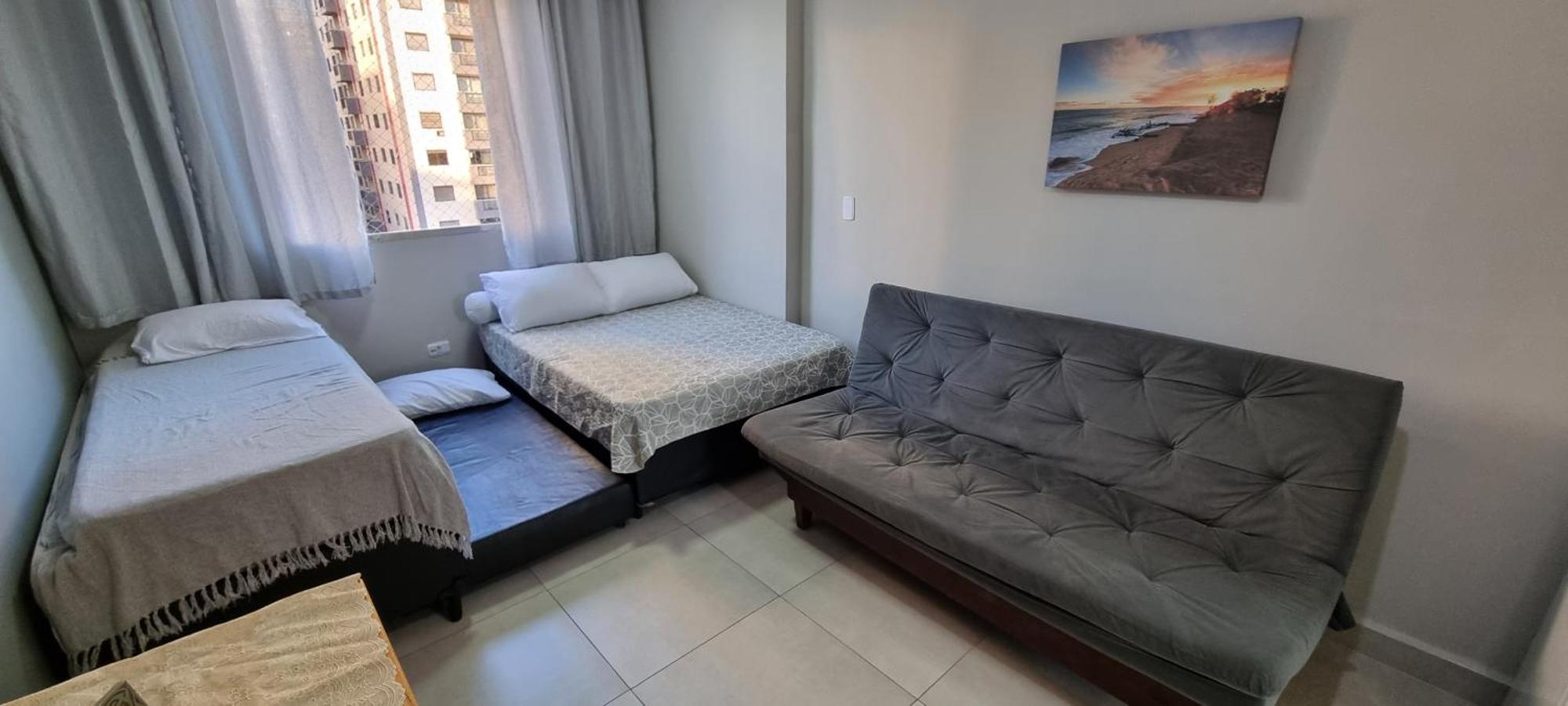 Apartamento Kit Praia Grande Na Guilhermina Frente Mar 아파트 외부 사진